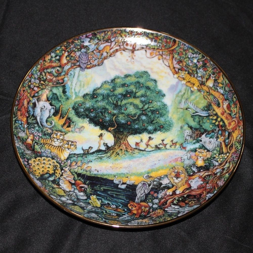 Bill Bell Paradise Franklin Mint Plates 1 of 4